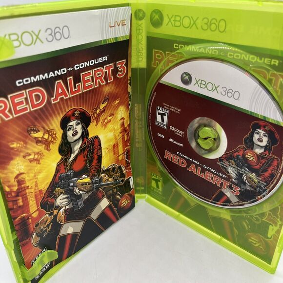 Command & Conquer: Red Alert 3 (Xbox 360, 2008) Complete w Manual - Tested - Picture 5 of 8
